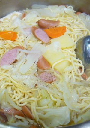 みるくチャンポン鍋♪-レシピのメイン写真
