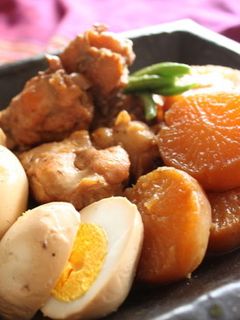 手羽元と大根のこってり煮~煮卵入り~-レシピのメイン写真