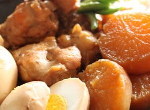 手羽元と大根のこってり煮～煮卵入り～-レシピのメイン写真