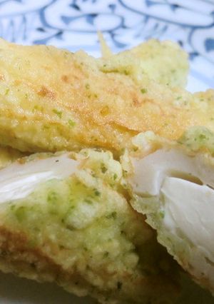 ♥クリームチーズインちくわの磯辺揚げ♥-レシピのメイン写真