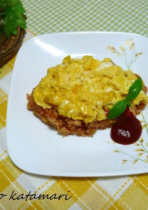 自炊生活応援　オムライス-レシピのメイン写真