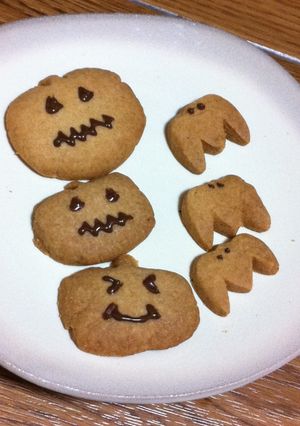 ホットケーキミックスでハロウィンクッキー-レシピのメイン写真