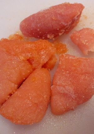 ツルっと！たらこ、明太子の薄皮の取り方-レシピのメイン写真