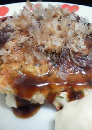 ダイエットに(^^)v豆腐のお好み焼き！-レシピのメイン写真