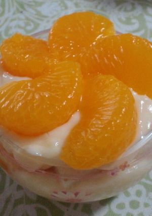 パンとフルーツ缶でズッパイングレーゼ-レシピのメイン写真