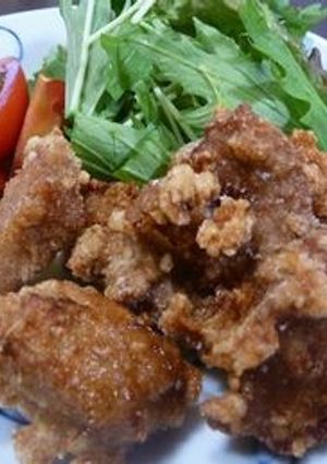 マグロでヘルシ~うま竜田揚げ☆-レシピのメイン写真