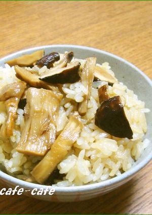 松茸ごはん-レシピのメイン写真