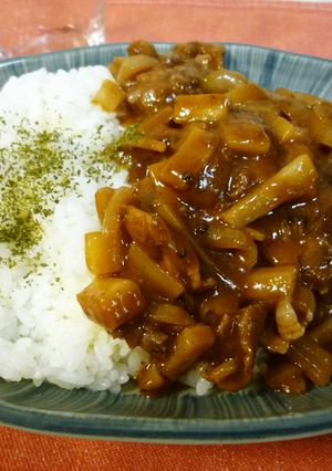 ごぼうdeハヤシライス-レシピのメイン写真