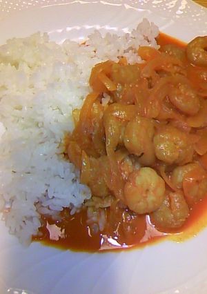 一日分の野菜deシュリンプカレー-レシピのメイン写真