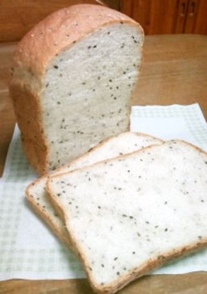 健康＊黒ゴマ食パン-レシピのメイン写真