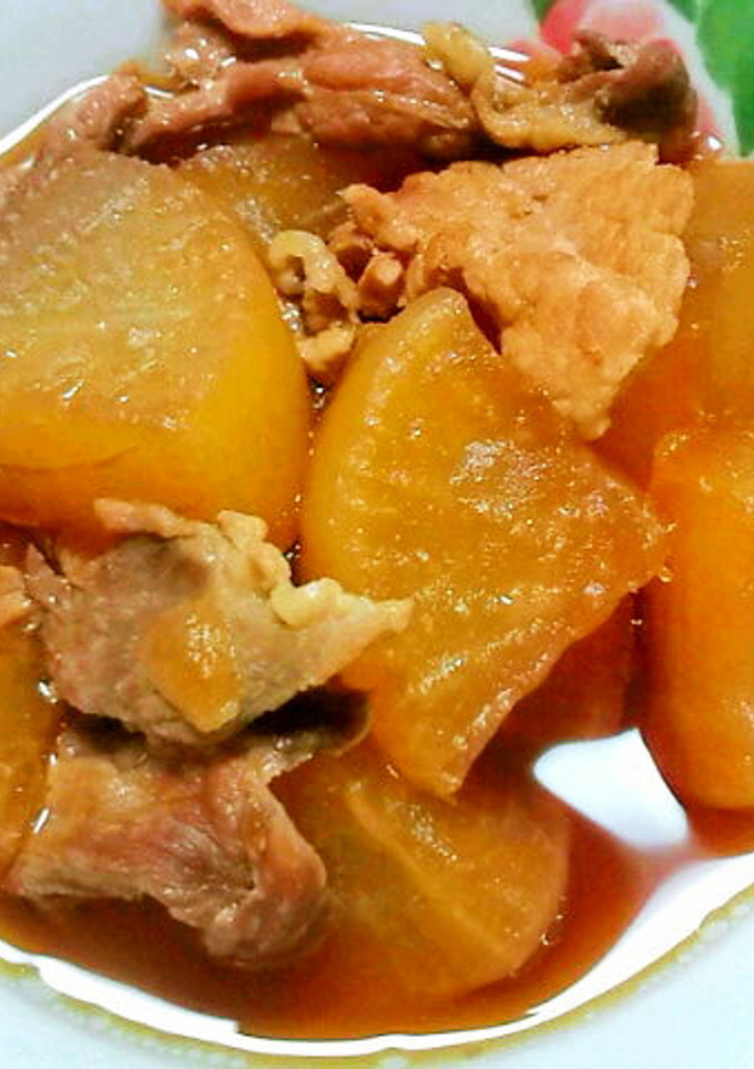 豚肉と大根の和風煮込み-レシピのメイン写真