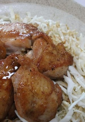 絶妙な味付け☆カンタン鶏肉醤油炒め♪-レシピのメイン写真