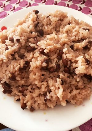 圧力鍋＆無水鍋、W使いのお赤飯-レシピのメイン写真