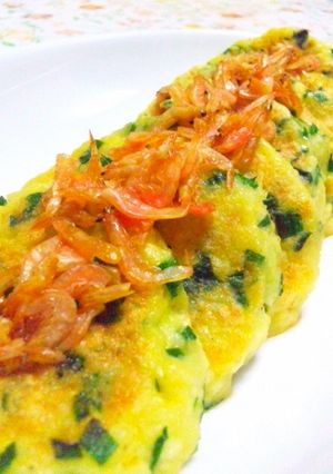 安くて栄養満点！豆腐にらたま焼き♪-レシピのメイン写真
