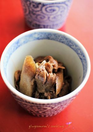 牛肉と牛蒡のしぐれ煮-レシピのメイン写真