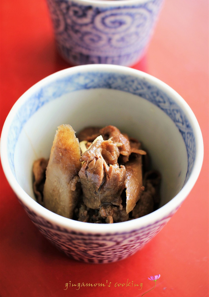 牛肉と牛蒡のしぐれ煮-レシピのメイン写真