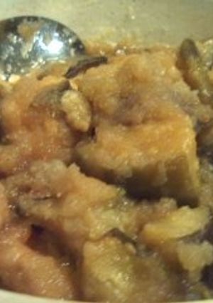 鶏肉と茄子のおろし煮-レシピのメイン写真