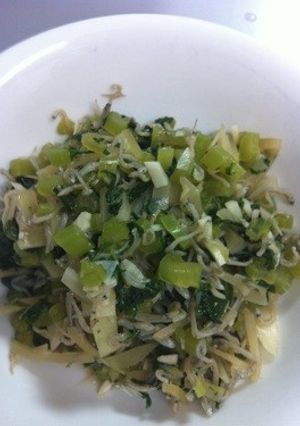 大根菜とじゃこのごはんのお供∞-レシピのメイン写真