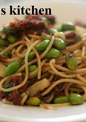 コンビーフで簡単オイルパスタ！-レシピのメイン写真