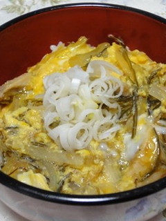 ねこぶまんま親子丼-レシピのメイン写真