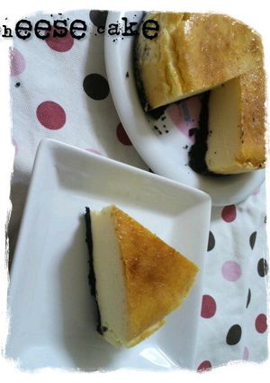 混ぜるだけ☆ケーキ屋さんのチーズケーキ♪-レシピのメイン写真