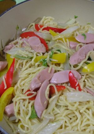 野菜たっぷり!焼きちゃんぽん☆-レシピのメイン写真