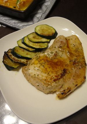 ポークソテーの充実野菜ソース-レシピのメイン写真