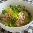 ランチに♪ハムチーちゃんぽん