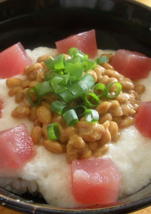 第2弾!マグロの山かけ ~納豆MIX~-レシピのメイン写真