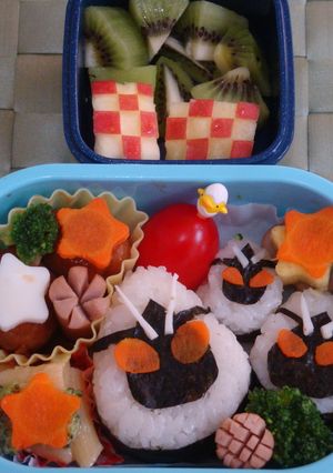 仮面ライダーフォーゼ　☆キャラ弁☆-レシピのメイン写真