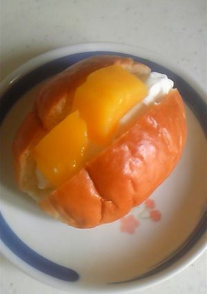 フルーツヨーグルトパン-レシピのメイン写真