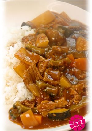 おせちも良いけど…梅干の野菜カレー-レシピのメイン写真