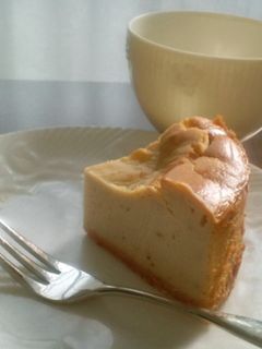 ベイクドマロンチーズケーキ-レシピのメイン写真