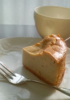 ベイクドマロンチーズケーキ-レシピのメイン写真