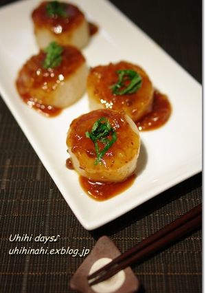 ルクエで簡単♪　柚子味噌ふろふき大根-レシピのメイン写真