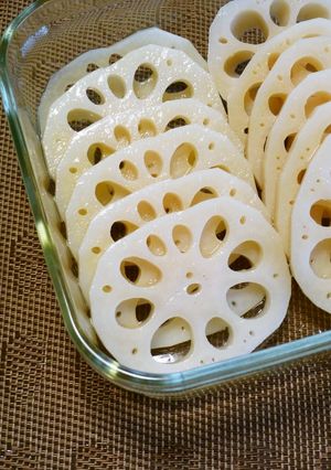 下茹なしのシャキシャキ酢れんこん-レシピのメイン写真