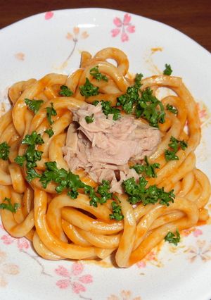 充実野菜ジュースで焼きうどん-レシピのメイン写真
