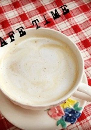 ふわふわメープル カフェオレ (^-^)-レシピのメイン写真