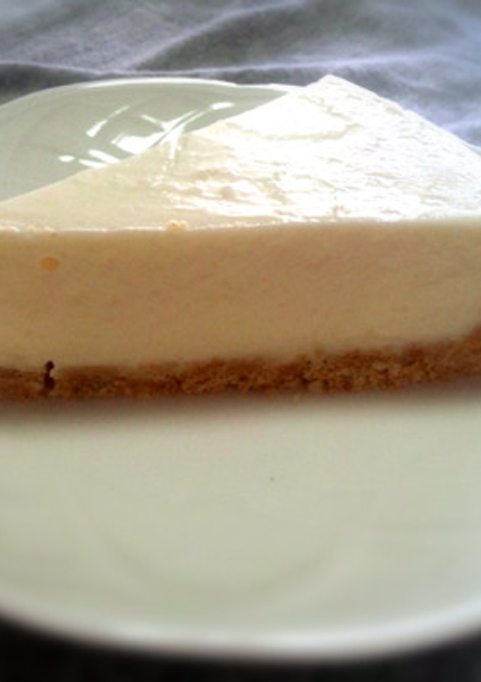 とろりとしたレアチーズケーキ-レシピのメイン写真