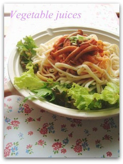 野菜ジュースで☆イタリアン風うどん♪-レシピのメイン写真