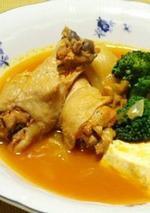 **野菜ジュースでほろほろチキン豆腐**-レシピのメイン写真