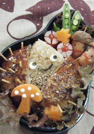 いがぐり弁当-レシピのメイン写真