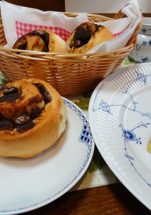 ＨＢで作る簡単コーヒ餡パン-レシピのメイン写真