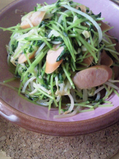 豆苗の炒め物☆-レシピのメイン写真