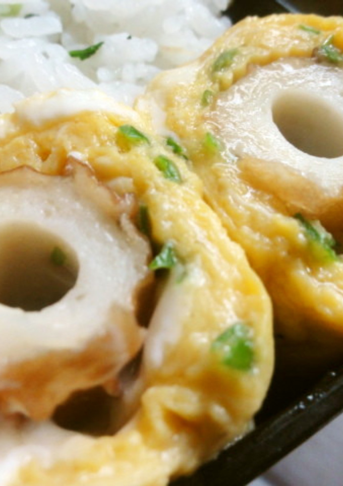 おでんの残りで☆可愛いちくわの卵焼き-レシピのメイン写真