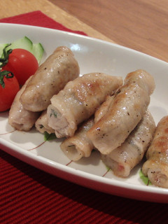 豚肉の梅しそ巻き-レシピのメイン写真