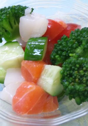酒ツマ　野菜そのままサラダ！-レシピのメイン写真