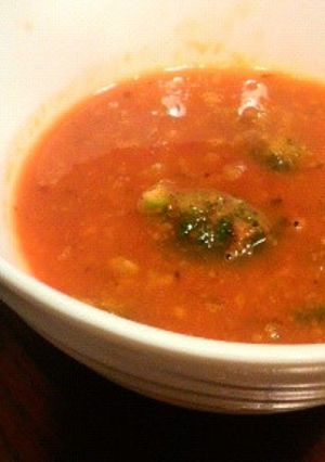 野菜ジュースでミネストローネ風-レシピのメイン写真