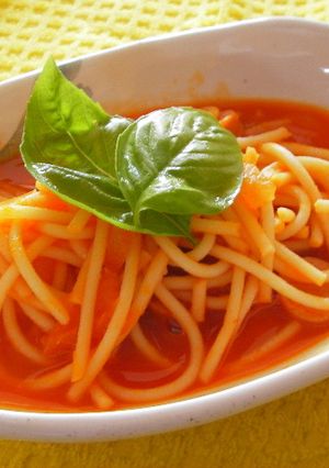「1日分の野菜」deスープスパ-レシピのメイン写真
