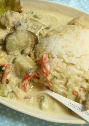 クリーミーなグリーンカレー-レシピのメイン写真